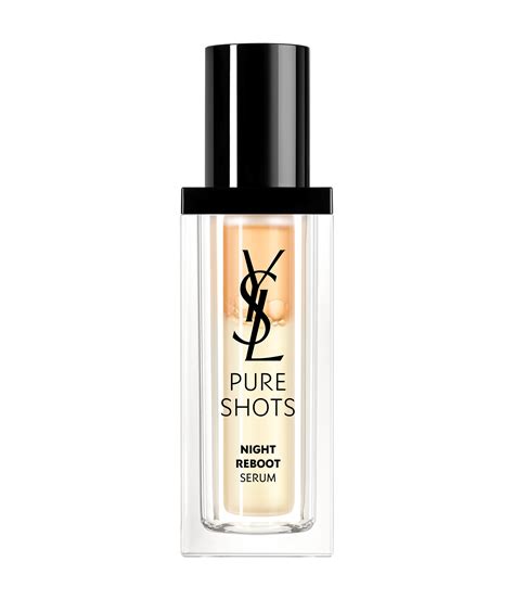 pure shots ysl night reboot serum|pure shots yves saint laurent.